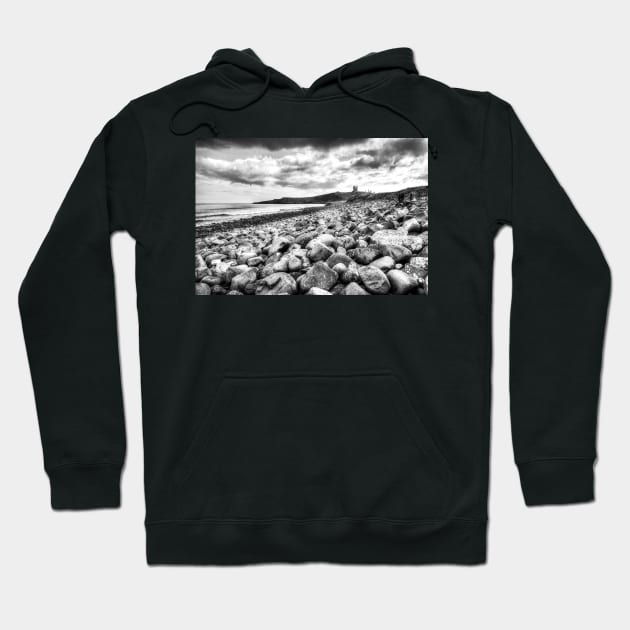 Dunstanburgh Castle Northumberland Coast Hoodie by tommysphotos